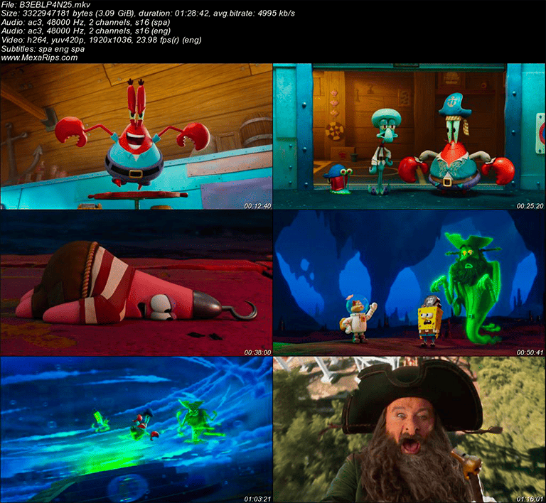 Bob Esponja_ En busca de los pantalones cuadrados (2025) CAPTURAS Bob Esponja: En busca de los pantalones cuadrados (2025)