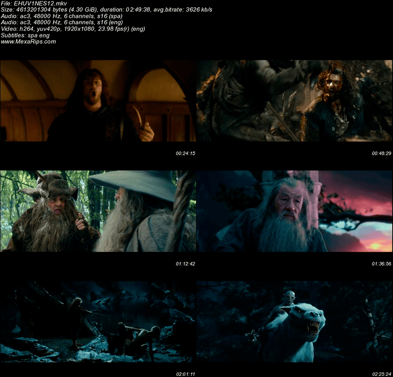 El Hobbit Un viaje inesperado (2012) CAPTURAS El Hobbit Un Viaje Inesperado (2012)