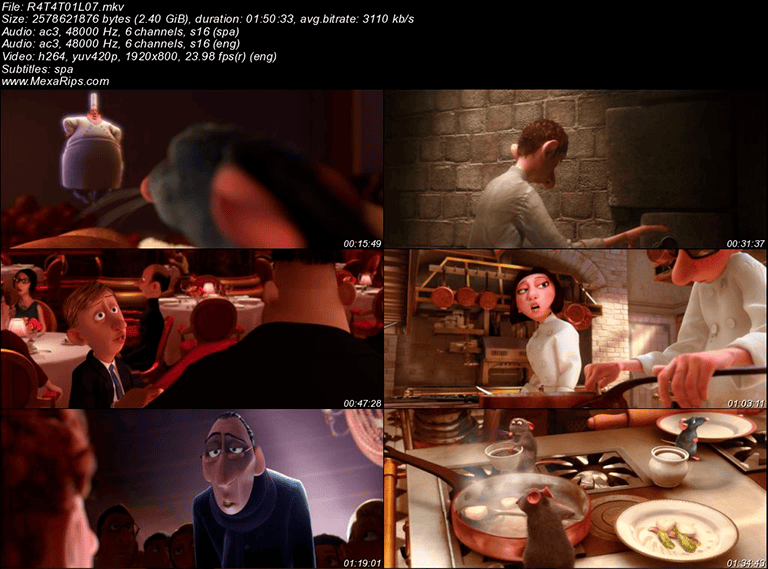 Ratatouille (2007) CAPTURAS Ratatouille (2007)