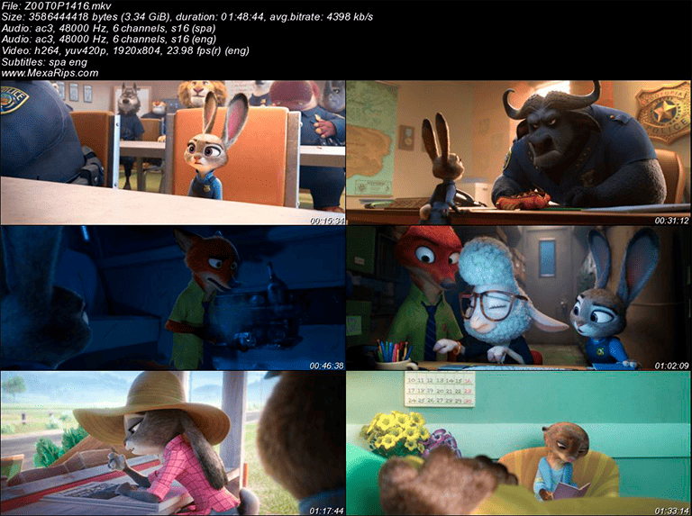 Zootopia (2016) CAPTURAS